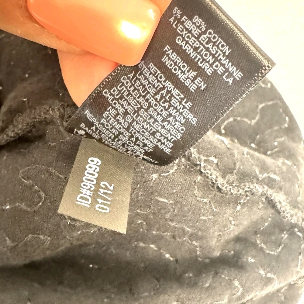 Express Black Sequin Strapless Crop Bandeau Tube Top XL